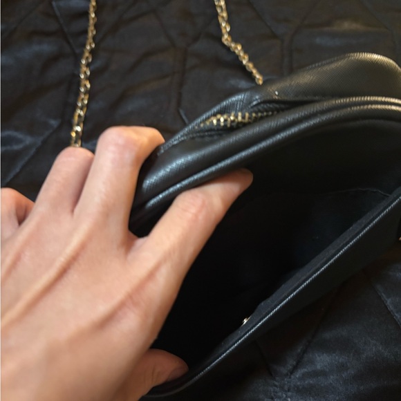 Bebe Black and Gold Crossbody Bag - Picture 5 of 7